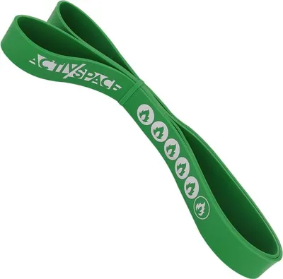 Produktbild von Gummiband für Klimmzugübungen – Powerband, grün, Latex