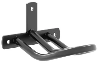 Produktbild von vidaXL Trensenhalter Wandmontage Schwarz Eisen