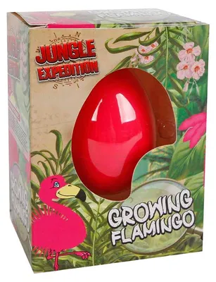 Produktbild von Flamingo-Ei 6cm 12/Schachtel 621710 03645