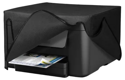 Produktbild von kwmobile Cover kompatibel mit Epson WorkForce Pro WF-3725DWF / 4725DWF - Tasche Hülle Drucker - Staubschutzhülle Schutzhaube Schutzhülle - Schwarz