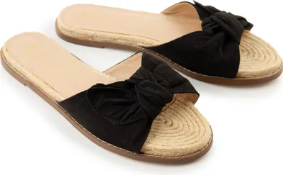 Produktbild von Damen Flip-Flops V by Very schwarz mit Schleife 39