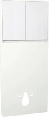 Obrázek produktu pro Koupelnová závěsná skříňka Devo Cristal 2.0 bílá 80 x 188 x 19 cm