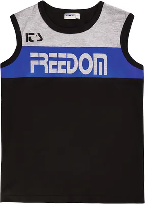 Produktbild von Jungen Tanktop Freedom - Schwarz - 158