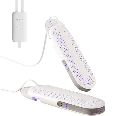 Produktbild von Elektrischer Schuhtrockner mit Timer, Drei Modi, Automatisches Ausschalten, Entfernt Feuchtigkeit & Gerüche effektiv
