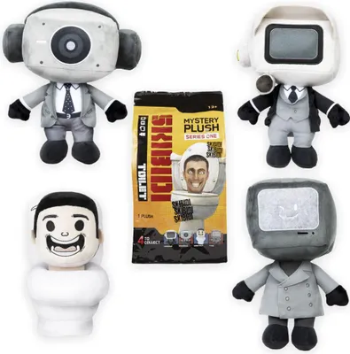 Produktbild von Skibidi Toilet 28Cm Mystery Plüsch, Figur, 13 Jahr(e)