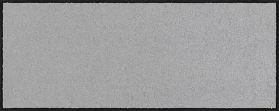 Produktbild von Salonloewe Monochrome UNI SILBERGRAU Fußmatte Wohnmatte in verschiedenen Größen