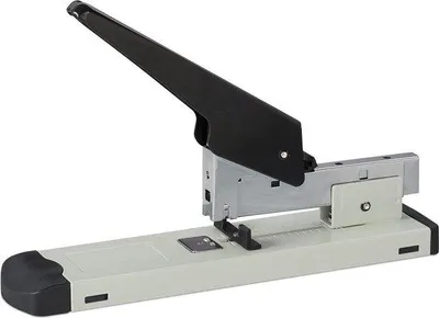 Produktbild von Famanu Heftmaschine für 210 Blatt - 24/6 Heftklammern - 70 mm Einlegetiefe - Grau
