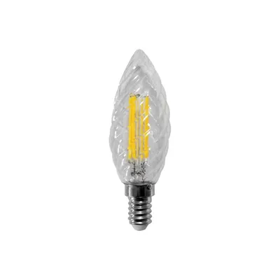 Immagine prodotto di Lampadina a Led a Tortiglione Filamento 4W E14 3000K