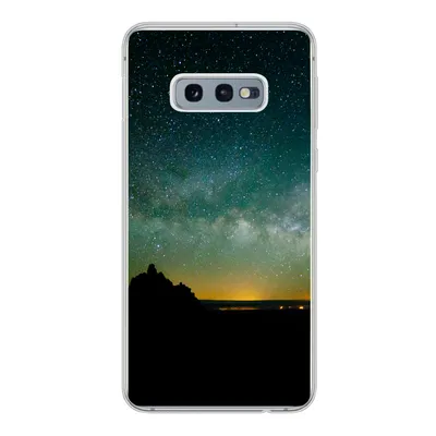 Produktbild von MuchoWow® Handyhülle Schutzhülle Hülle für Samsung Galaxy S10e Universum - Sternenhimmel - Grün - Jungen - Mädchen - Kinder Silikon Softcase Handy Hülle - Handy