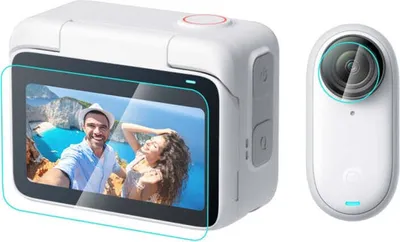 Zdjęcie produktu dla PULUZ 2w1 Folia Ochronna Ekranu i Soczewek do Insta360 GO 3