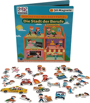 Produktbild von Magnetspiel "Die Stadt der Berufe"