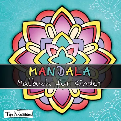 Produktbild von Mandala Malbuch für Kinder ab 4 Jahren