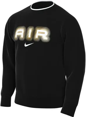 Produktbild von Nike Air Sweatshirt für Herren mit Rundhalsausschnitt, Größe:M, Farbe:Schwarz