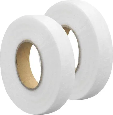 Immagine prodotto di 2 rotoli da 140 iarde di nastro adesivo in tessuto per ritocchi - Nastro da 20 mm per jeans