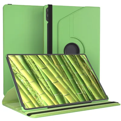Produktbild von EAZY CASE - Tablet Hülle für Samsung Galaxy Tab S11 Ultra Schutzhülle, Tablet Case 360° drehbar in Grün