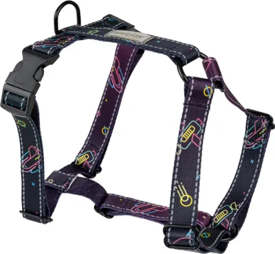 Produktbild von Amiplay Guard BeSpace M Neon Verstellbares Hundegeschirr