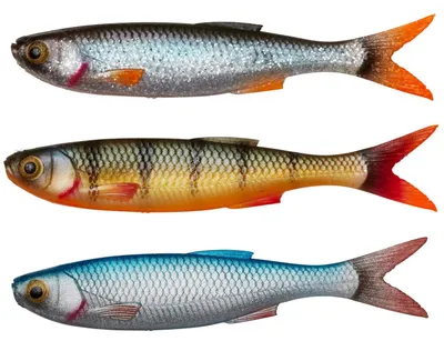 Produktbild von Savage Gear Craft Dying Minnow - 5 Gummifische, Größe / Gewicht / Farbe:7.5cm / 2g / Perch