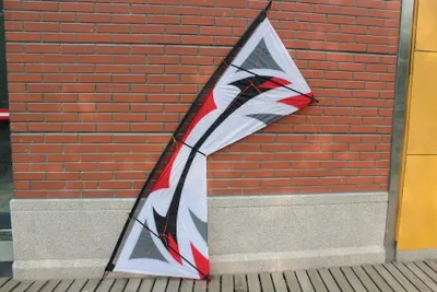 Image de Stuntdrachen - Ensemble de cerf-volant comprenant quatre lignes - Poignée et lignes - Nylon - Forme allongée - ZhanFu