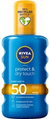 Produktbild von Nivea Sun Schutz- und Trocken-Touch-Spray, Lichtschutzfaktor 50 (200 ml)