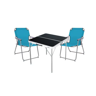 Produktbild von 3-teiliges Campingmöbel Set Alu L80xB80xH70cm Patrol