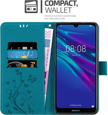Zdjęcie produktu dla Cadorabo DE-146869, Huawei, Huawei Y6 2019, Niebieski