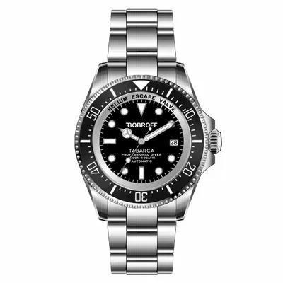 Produktbild von Bobroff Bf001 Uhr Silber Herren Silber One Size