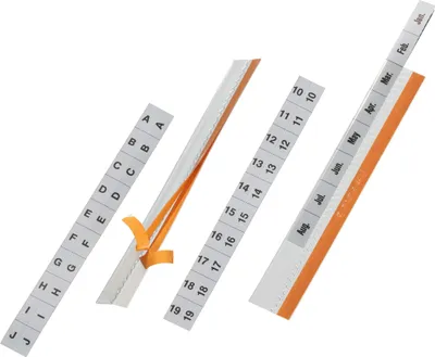 Obrázok produktu pre DURABLE Vollsicht-Reiter TABFIX, transparent, 3-zeilig