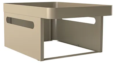 Immagine prodotto di hiyard garage per tosaerba robotizzato semplice / Garage per tosaerba robotizzato resistente alle intemperie e tettoia per tosaerba robotizzato / beige perlato / Lunghezza 892 mm - Larghezza 646 mm - Altezza 444 mm