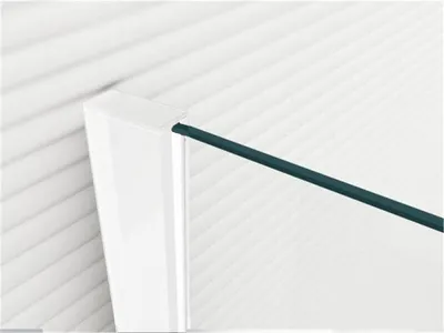 Produktbild von Glaszentrum Hagen - 2000x47x21 mm Aluminiumprofil - Wandprofil - Bodenprofil - WHITE