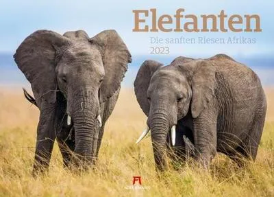 Produktbild von Elefanten Kalender 2023