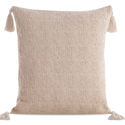 Zdjęcie produktu dla Poszewka dekoracyjna z frędzlami BOHO7 45X45 beżowa