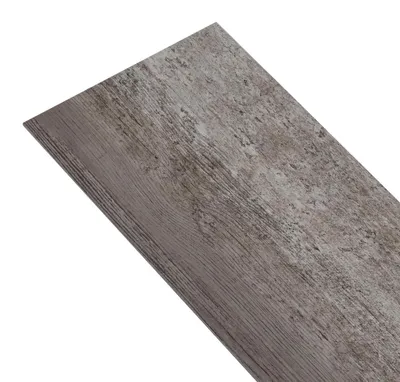 Image de vidaXL Lames de sol 18 pièces Marron 5,26 m² PVC
