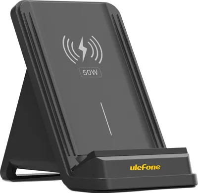 Image de Chargeur Sans Fil Ulefone Charging Stand 50W Noir