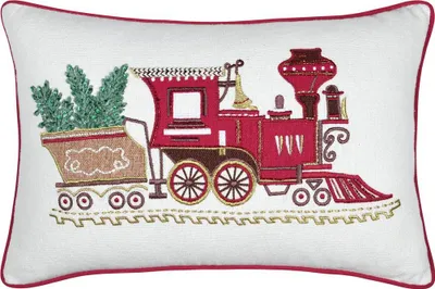 Produktbild von Weihnachtskissen mit Print, 35 × 55 cm