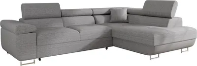 Produktbild von MIRJAN24 Ecksofa Torezio, Stilvoll Eckcouch mit Bettkasten und Schlaffunktion, Moderne Schlafsofa (Lux 05, Seite: Rechts)