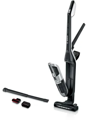 Produktbild von Bosch Serie 4 BBH3P2801, Stabstaubsauger, Beutellos, Schwarz, 0,4 l, Trocken, Zyklonal