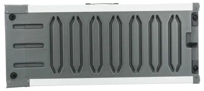 Produktbild von TRIXIE 2-fach Teleskop-Rampe, Aluminium/Sandpapier - grau - 43 × 100–180 cm