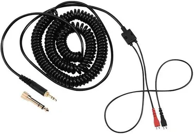 Obrázok produktu pre HD kábel – Náhradný kábel pre slúchadlá – Čierna farba – Slúchadlá – HD25/560/540/480/430 – Vhodné pre slúchadlá.