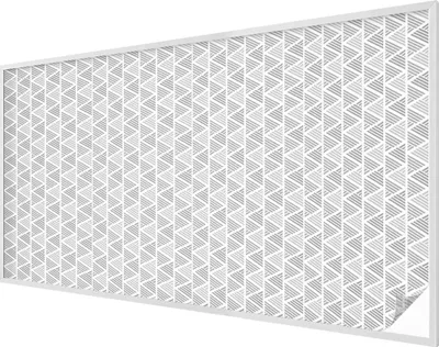 Obrázek produktu pro Vitrážová fólie na okna - 116x200 cm - vitrážový vzor - neprůhledná dekorativní fólie na ochranu soukromí - samolepicí, UV ochrana - diamantový vzor