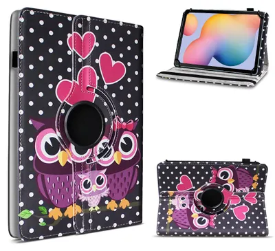 Produktbild von Tablet Hülle für Samsung Galaxy Tab S6 Lite Tasche Schutz Case Cover 360 DrehbarFarbe 360 Uni:Motiv 5