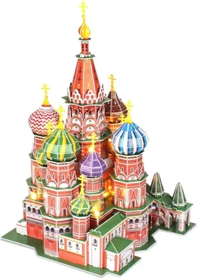 Obrázok produktu pre 3D Puzzle Viedol St Basils Katedrla L519H P12