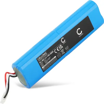 Immagine prodotto di CELLONIC 1x Batteria per Aspirapolvere Compatibile con ECOVACS Deebot Ozmo 900, Deebot Ozmo 905, Deebot Ozmo 901, S11-Li-144-2800 – (3400mAh , 14.4V)