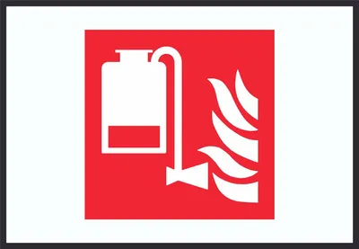 Produktbild von Tragbare Schaumlösch-Einheit Symbol Schild A6 (105x148mm)