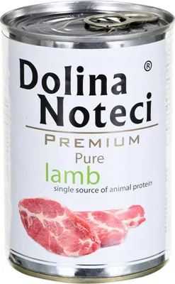 Produktbild von Dolina Noteci Premium Pure, Adult, Lamm, 400 g