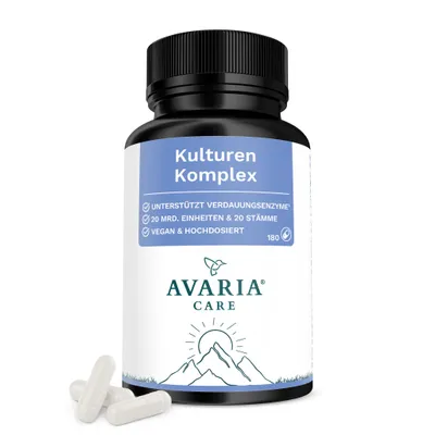 Produktbild von Kulturen Komplex - 20 Bakterienstämme - 20 Mrd. KBE - hochdosiert- Labor