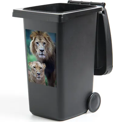 Produktbild von MuchoWow® - Mültonnen-sticker - Sticker - Aufkleber für die Mülltonne