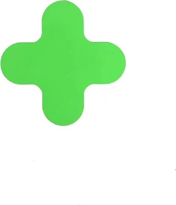 Produktbild von X - Stück  -  Anti - Rutsch  Grün  18 x 18 cm Anti - Rutsch - Bodenaufkleber - Grün - Anti - Rutsch - Polyvinyl chloride (PVC) - 0,78 mm - Innenbereich - DME441