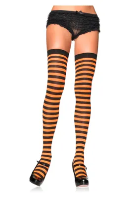 Produktbild von Hexen Strümpfe - für Halloween Kostüm Damen