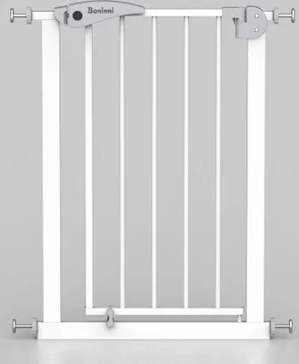 Image de Barrière de sécurité Baninni Mimi blanche - 58 cm à 67 cm