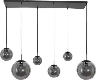 Produktbild von Steinhauer - hängeleuchte - Bollique LED - schwarz - glas metall - designlampe - E27 - 3499ZW